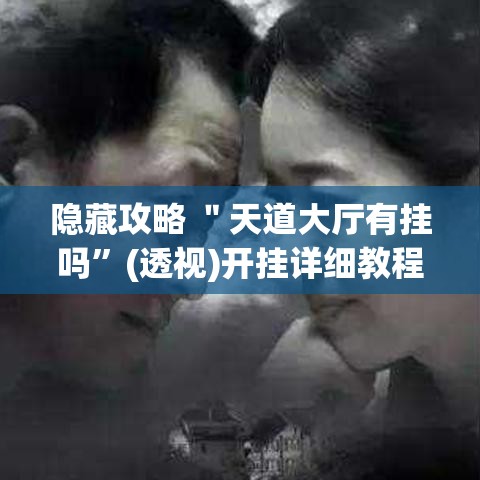 隐藏攻略 ＂天道大厅有挂吗”(透视)开挂详细教程