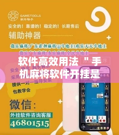 软件高效用法 ＂手机麻将软件开挂是真的吗”真的有挂