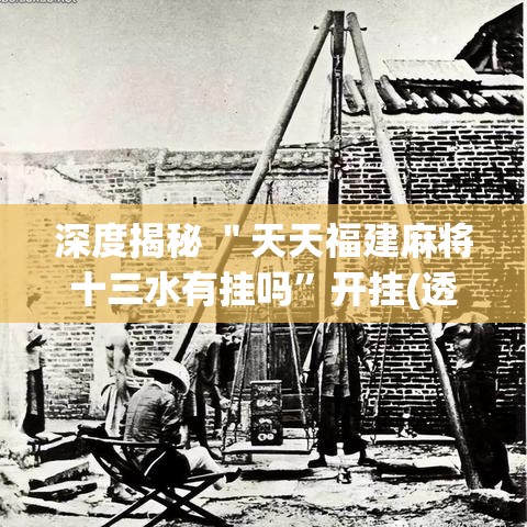 深度揭秘 ＂天天福建麻将十三水有挂吗”开挂(透视)辅助神器