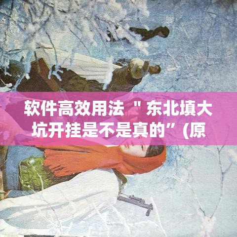 软件高效用法 ＂东北填大坑开挂是不是真的”(原来确实是有挂)