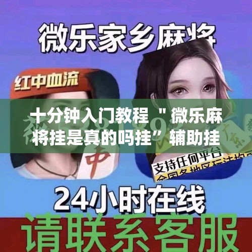 十分钟入门教程 ＂微乐麻将挂是真的吗挂”辅助挂下载	”(最新开挂教程)