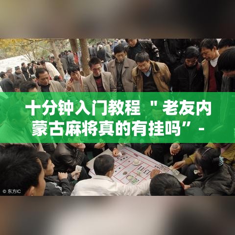 十分钟入门教程 ＂老友内蒙古麻将真的有挂吗”-开挂神器-包教包会