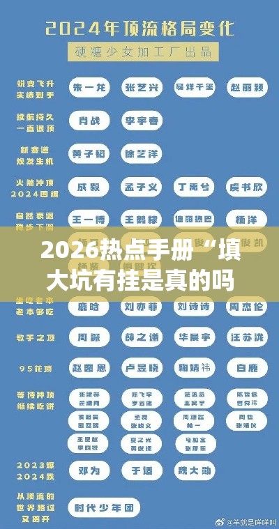 2026热点手册“填大坑有挂是真的吗(详细真的有挂)-知乎 2026热点手册“填大坑有挂是真的吗(详细真的有挂)-知乎