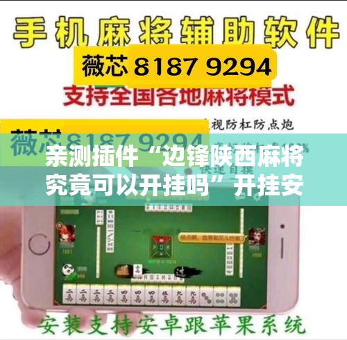 亲测插件“边锋陕西麻将究竟可以开挂吗”开挂安装教程