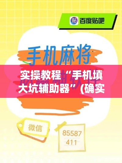 实操教程“手机填大坑辅助器”(确实真的有挂)