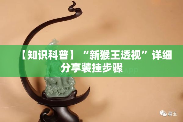 【知识科普】“新猴王透视	”详细分享装挂步骤