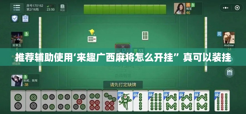 推荐辅助使用‘来趣广西麻将怎么开挂”真可以装挂