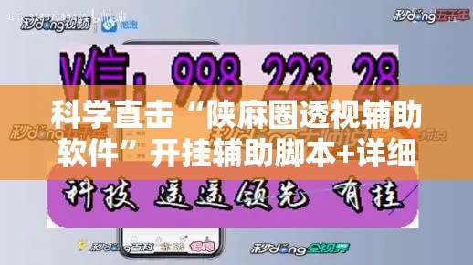 科学直击“陕麻圈透视辅助软件”开挂辅助脚本+详细